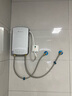 志高（CHIGO）即熱式電熱水器6500W電熱水器小廚寶家用集成洗澡免儲水多功率可調防漏電 銀色 KBR-B65 曬單實拍圖