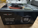 金灶（KAMJOVE）高硼硅玻璃泡茶壺玻璃內(nèi)膽茶水分離飄逸杯2024新款帶過濾花茶壺 曬單實拍圖