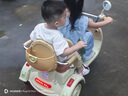 麥格萌兒童電動車摩托車三輪車1-3-6歲可坐大人男女寶寶親子雙座玩具車 綠【雙驅(qū)+12v9電瓶+藍牙遙控】 曬單實拍圖
