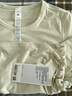 lululemon丨All It Takes 女士運(yùn)動(dòng)長(zhǎng)袖T恤*羅紋 Nulu? LW3GK5S 骨白 M /8 曬單實(shí)拍圖