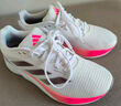 adidas DURAMO SL訓練備賽舒適網(wǎng)面體測跑鞋女子阿迪達斯   白色/紫灰/亮粉   39 曬單實拍圖
