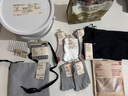 無印良品（MUJI）女式 漢麻混 牛仔裙褲褲子女款25年夏季短褲丹寧回潮女裝BE1XAA5S 藏青色 XL (165/74A) 曬單實拍圖