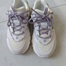 FILA 斐樂官方女鞋F(xiàn)LUID 5貓爪休閑鞋時(shí)尚復(fù)古運(yùn)動(dòng)鞋女鞋 奶白/浪漫紫-GO 38.5 曬單實(shí)拍圖