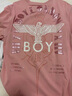 BOY LONDON【元氣少女】男女同款短袖夏季粉色時尚百搭潮牌休閑T恤 粉色 S 曬單實拍圖