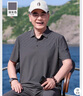老爺車（LAOYECHE）父親節(jié)禮物實用送爸爸夏季套裝涼感短袖T恤男士防曬兩件套衣服 曬單實拍圖