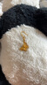 夢(mèng)金園 黃金耳飾 古法足金花絲蝴蝶耳墜黃金耳鉤 生日禮物 蝶影仙蹤-約4.62g 曬單實(shí)拍圖