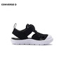 Converse匡威童鞋男童涼鞋2025夏季新款嬰童魔術(shù)貼休閑透氣輕便寶寶鞋子潮 黑色 25 【建議腳長(zhǎng)15.5cm】 曬單實(shí)拍圖