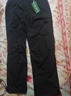 JEEP SPIRIT美式防風(fēng)防水沖鋒褲男秋冬機能加絨加厚工裝褲橫拉鏈登山滑雪褲子 【加絨褲】黑色【冬季加絨】 XL 建議140-160斤穿 曬單實(shí)拍圖