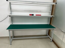 民溪防靜電工作臺維修臺車(chē)間生產(chǎn)臺桌子生產(chǎn)線(xiàn)檢驗臺實(shí)驗桌包裝操作臺 【長(cháng)200*寬60*高180】單面帶燈-聯(lián)系客服優(yōu)惠 曬單實(shí)拍圖