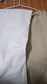 GXG男裝  零壓系列多色泡泡紗彈力簡約寬松錐形長褲 卡其色 2XL (33) 曬單實拍圖