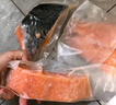 鮮京采 智利大西洋鮭魚三文魚段 凈重2斤 生鮮魚類  曬單實拍圖