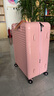 新秀麗（Samsonite）【花開系列】行李箱拉桿箱 女新款輕便登機旅行箱贈半透明箱套QV6 櫻花粉 25英寸 【適合1-2周長途旅行】 曬單實拍圖