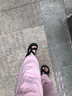 瑜尚臻品涼鞋女夏季外穿2025新款高級(jí)感松糕厚底休閑百搭配裙子沙灘涼鞋 黑色涼鞋-37 曬單實(shí)拍圖