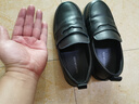 意爾康兒童皮鞋開(kāi)學(xué)必備男童皮鞋黑色套腳學(xué)生皮鞋牛皮男孩表演鞋黑色34 曬單實(shí)拍圖