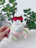 安兒欣兒童水杯學(xué)飲杯吸管杯幼兒園水杯水壺寶寶喝水杯子防嗆ppsu 萌寵恐龍 240ml （一字閥吸嘴）9M+ 曬單實(shí)拍圖