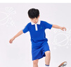 YALOTT雅蘭特升級(jí)版深圳校服小學(xué)生夏運(yùn)服透氣柔軟舒適校服褲吸汗薄款 升級(jí)版小學(xué)夏運(yùn)套裝（男）【短袖+短褲】 125 紅標(biāo)130【小半碼】 曬單實(shí)拍圖