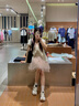 CAMILA KSENIA德訓鞋女士2025新款夏季休閑楊冪同款時尚百搭板鞋復古運動阿甘鞋 白色 37 曬單實拍圖