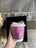咖啡杯純鈦鈦杯女士2025新款高檔高顏值水杯便攜小巧保溫保冷水杯 粉色純鈦咖啡杯-350ml 曬單實拍圖