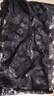 北極絨 Bejirog 內衣女夏防走光小胸聚攏蕾絲防滑透氣薄款隱形無(wú)肩帶內搭裹胸抹胸 黑色 L-XL 曬單實(shí)拍圖