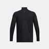 安德瑪（Under Armour）Qlifier男子1/4拉鏈跑步運(yùn)動(dòng)長(zhǎng)袖T恤1379288-001 黑色 M  曬單實(shí)拍圖