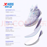 特步（XTEP）兒童小童氫風(fēng)5.0旋鈕扣透氣輕便跑鞋 淡紫色/雪青紫 30碼 曬單實(shí)拍圖