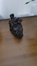 漁者讀木黑檀木雕刻貔貅擺件實(shí)木家居辦公室玄關(guān)風(fēng)水工藝品開業(yè)寓意送禮品 黑檀木手工精雕【長(zhǎng)10CM一只】 曬單實(shí)拍圖