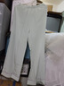 金三塔真絲睡衣女100%桑蠶絲寬松舒適可外穿絲綢長(zhǎng)袖家居服套裝情人禮物 綠洲冰泉色 XL 曬單實(shí)拍圖