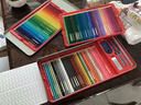 輝柏嘉（Faber-castell）彩鉛水溶性彩色鉛筆繪畫套裝畫畫工具兒童禮物 100色鐵盒裝514001 速寫 馬克筆繪畫 曬單實(shí)拍圖