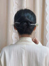 傾愛銀發(fā)簪女流蘇發(fā)釵步搖簪子漢服風盤發(fā)發(fā)飾情人節(jié)七夕禮物送女友 曬單實拍圖