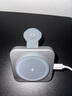 ESCASE適用蘋果手機(jī)手表無線充電器二合一折疊Magsafe磁吸15W快充iphone16promax華為mate70pro冰川灰 曬單實拍圖