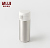 無(wú)印良品（MUJI）不銹鋼 保溫保冷水杯 單觸式 杯子 易攜帶 350mL 曬單實(shí)拍圖