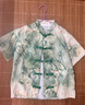 寬葉竹新中式漢服男童夏裝套裝2024新款夏季兒童大童唐裝兩件套男孩國風(fēng) 國風(fēng)水墨-丹青 120 cm 曬單實(shí)拍圖