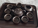 石茗堂高檔紫砂功夫茶具套裝辦公室用手工泡茶器整套家用中式茶壺蓋碗杯 萬福紫砂仿古壺11件套+茶罐+茶道 曬單實拍圖