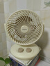 海爾（Haier）電風扇空氣循環(huán)扇臺式/壁掛兩用渦輪大風力左右搖頭定時輕音低噪掛壁式電扇母嬰可用 【臺式/壁掛】搖頭定時HFX-J2049AP 曬單實拍圖