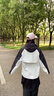 波司登25年鵝絨沖鋒衣羽絨服疊變女士寬松短款戶(hù)外防風(fēng)三合一外套 曬單實(shí)拍圖