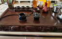 見智烏檀原木茶盤全自動(dòng)套裝一體客廳家用辦公室高檔實(shí)木邊雕茶臺(tái)整塊 90*46*6.5cm-[烏檀木]【無茶爐】 曬單實(shí)拍圖
