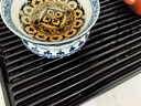 季慕家電木茶盤日式簡約無邊干泡臺小號家用德國黑紫膠木辦公室排水茶臺 德國黑料 無邊60*20*5cm 曬單實(shí)拍圖