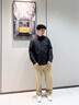 波司登（BOSIDENG）2025新款輕薄羽絨服男短款90絨翻領(lǐng)通勤寬松保暖外套B250135319 玄巖黑|8F37 M 175/96A 體重約130-140斤 曬單實(shí)拍圖