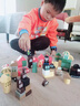 愛嬰樹兒童網(wǎng)紅爆款積木玩具5一7歲男孩益智3到6歲2寶寶男生4男童小女孩 100粒城市交通積木（送收納袋） 男女孩早教周歲禮物 曬單實(shí)拍圖