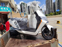 立馬電動(dòng)摩托車極酷80公里長(zhǎng)續(xù)航電動(dòng)車1500W高速電摩鉛酸電池72V20Ah外賣上班代步電瓶車夢(mèng)幻白 曬單實(shí)拍圖