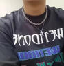 BJYL圣光十字架項鏈男輕奢氣質(zhì)百搭高級感爆閃美式吊墜女送生日禮物 圣光十字架項鏈 曬單實拍圖