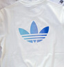 adidas經(jīng)典簡約純棉運動上衣短袖T恤男女夏季阿迪達斯官方三葉草 漢玉白   L 曬單實拍圖