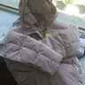 森馬（Semir）羽絨服女毛領(lǐng)連帽保暖簡約2024冬防水防風(fēng)面包服寬松109724113014 曬單實拍圖