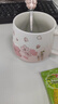 貝瑟斯馬克杯 陶瓷杯帶蓋喝水杯子咖啡杯櫻花浮雕泡茶杯辦公家用杯子 曬單實拍圖