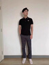 花花公子高端休閑褲男2025秋季新款修身直筒純棉彈力百搭商務(wù)長(cháng)褲子男裝 138灰色 32  腰圍(2尺5) 曬單實(shí)拍圖