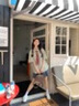 JIOESCjk制服百褶短裙2025超火港風連衣裙兩件套裝女夏綠色條紋短袖襯衫 jk制服百褶短裙綠色條紋短袖襯衫 S 曬單實拍圖