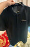羅蒙（ROMON）t恤男夏季純色短袖男士polo衫男休閑商務(wù)上衣男裝 曬單實拍圖