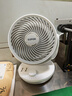 美的（Midea）【小型風(fēng)扇】輕音臺(tái)式桌面空氣循環(huán)扇家用柔風(fēng)電風(fēng)扇宿舍辦公迷你臺(tái)扇落地扇空調(diào)伴侶 GAF18AD 曬單實(shí)拍圖