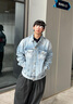 TOMMY JEANS25新款秋冬男女純棉美式復(fù)古風(fēng)后背大旗標(biāo)刺繡牛仔外套21242 牛仔藍(lán)1A5 L （推薦：155-170斤） 曬單實(shí)拍圖