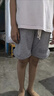 G.duck大男童夏裝短褲薄款2025新款中褲夏季男孩褲子兒童裝運動(dòng)褲帥氣潮 灰色(2333款) 160 建議身高150-160CM 曬單實(shí)拍圖